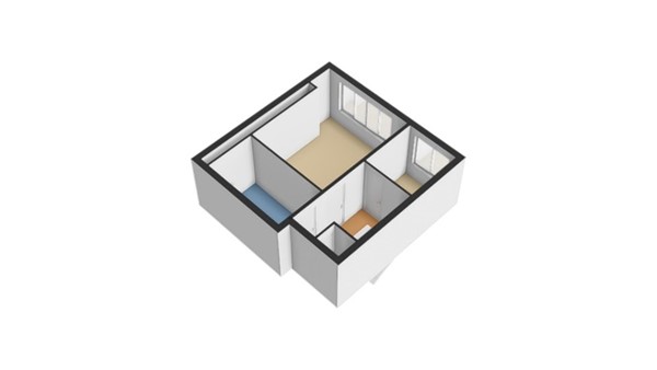 Floorplan - Schieweg 240C01, 3038 BR Rotterdam